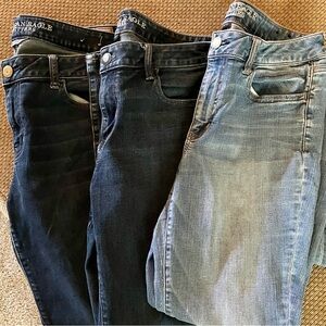 Women’s American Eagle Jegging jeans  bundle 14 low rise